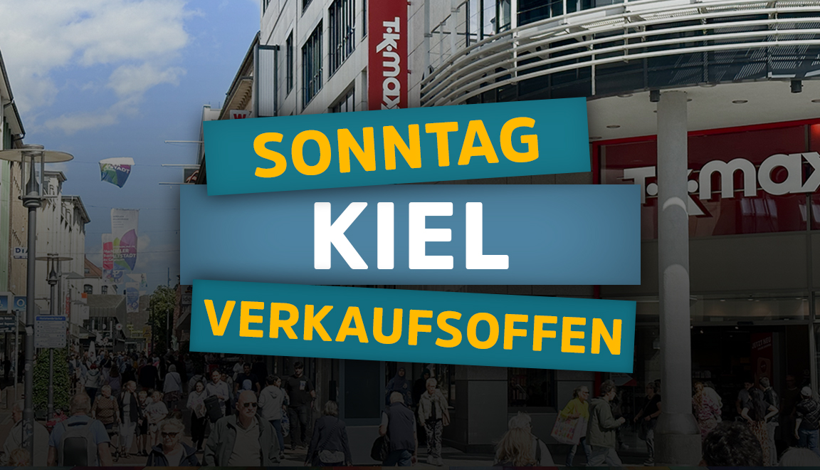 KIEL » ( 06.10.24 ) » Hier ist heute verkaufsoffener Sonntag